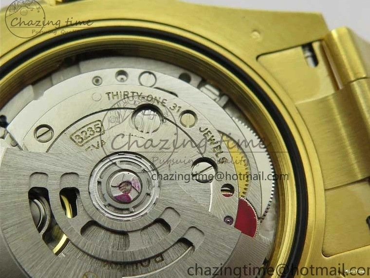 MiroTime 1223 Unisex Submariner 41mm 126618 LB YG EWF Blue Dial on YG Bracelet A 2615